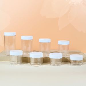 Plastic wide-mouthed bottles for cosmetic packaging and food honey jars