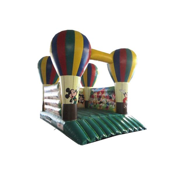 Quality 4 x 5m Kids Inflatable Bounce House / Blow Up Balloon Jump Ramp Platform Mickey Mouse Jump House wholesale