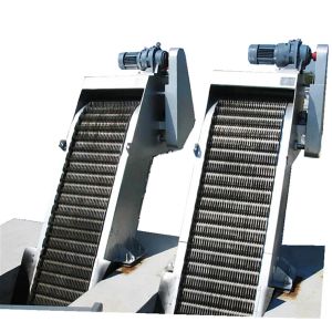 SUS 304 316 Grid / Grille / Coarse Screen Mechanical Rotary Rake Bar Screen