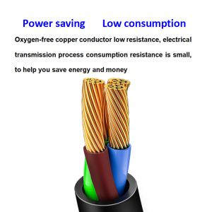 300/500V Rvv Wire PVC Insulated Electric Power Cable with Stranded Conductor