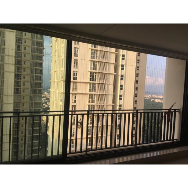 Quality 316 Wire  Nylon Coating2.0mm Balcony Invisible Grille CombinationSecurity wholesale