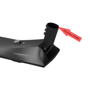 7500lm 10-80w Ip66 170lm/W Monocrystal Silicon Panel Light