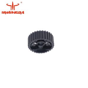 China Long Life Auto Cutter Parts Pulley Gear Black Part No 128047 For Cutter Machine on sale