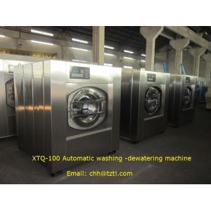 Hotel laundry machine 100kg Fully automatic laundry machine Stainless steel