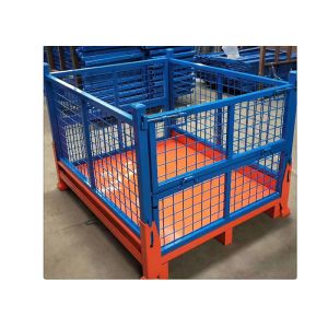 Custom 1T Stillage Pallet Cage For Warehouse Racking Storage