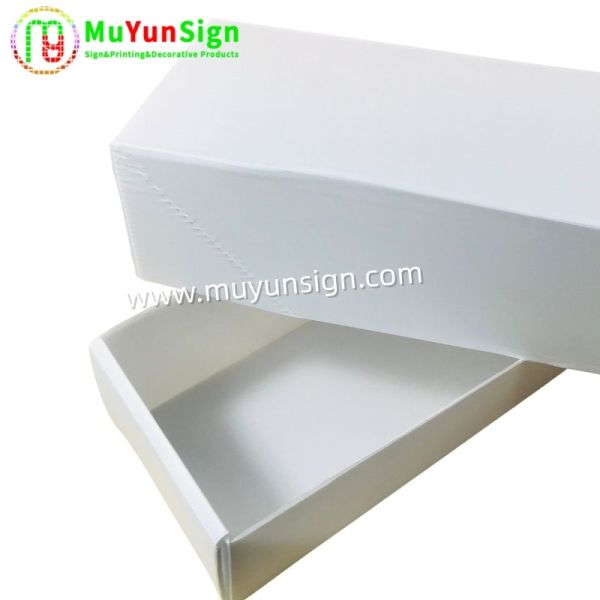 Printable Polypropylene Corrugated Sheet Structural Strength Light Weight Plastic Sheet For Packing