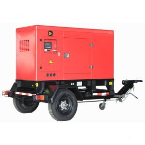 400V 230V Quiet Diesel Generating Set With Electric Manual Starting System Noise