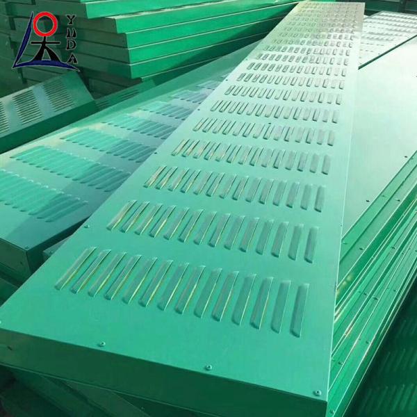 Steel Panel Sound Barrier for Highway and Railway Noise Reduction