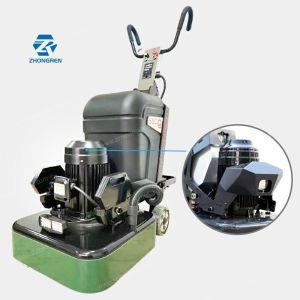 Industrial Concrete Grinder 7.5KW Cement Floor Grinder 650mm Working Width