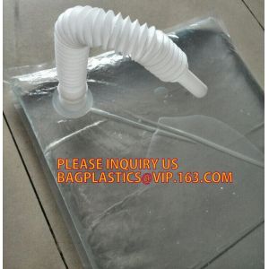 China 3 liters 10 liters gallon bib bag in box wine dispenser,3L empty bag in box for olive oil,10L/20L Laminated Transparent on sale