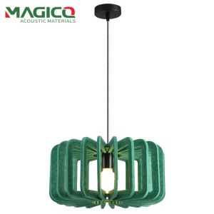 New Arrival Restaurant Soundproof Lampshade for Office Hotels Cap Shape PET