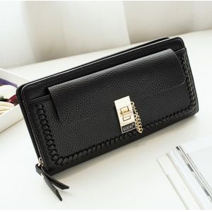 2016 new Ms. wallet long section of Korean zipper large capacity multi-function