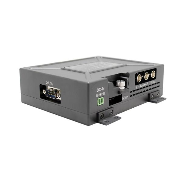 Quality AES256 Encryption Video Transmitter HDMI CVBS Low Latency For UGV EOD Robots DC 12V wholesale