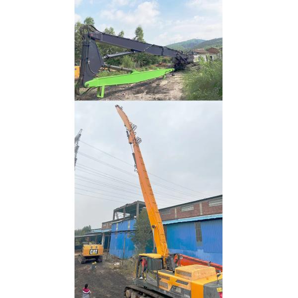 25-70 Ton Excavator Demolition Long Boom For High Rise Demolition