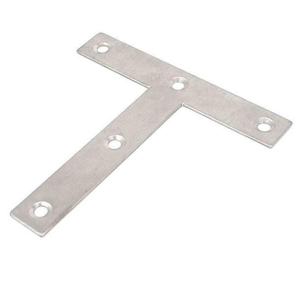 Quality Flat T-Shape Corner Brace Mending Plate 45*160*140mm Wood Construction Connector for Multipurpose wholesale