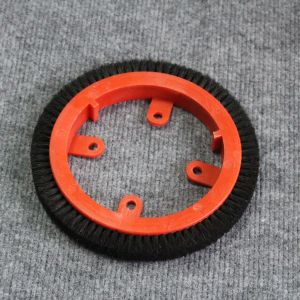 Stenter Machine Parts Krantz Finishing Machine K10 Type Brush Wheel Red Plastic