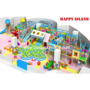 Playful Large Indoor Playground Equipment For Kids Around 2 ~ 15 Years Old With EU Standard