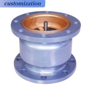 Diaphragm Structure Ductile Cast Iron Silent Check Valve for Normal Temperature