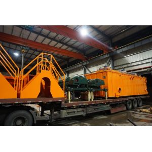 Skid Mounted 200 Barrels Drilling Fluids Mud Tank In Solids Control