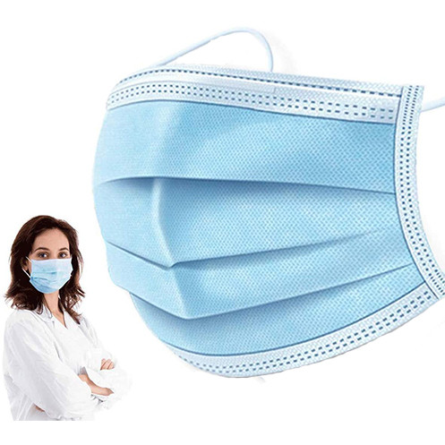 Quality Disposable Earloop Face Mask Skin Friendly Low Sensitivity 3 Ply Non Woven Face Mask wholesale