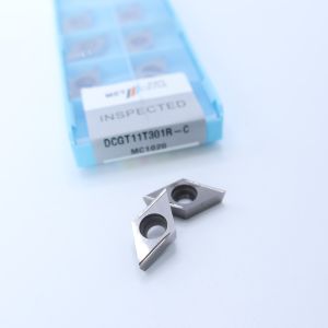 Cheap Cermet CNC Turning Inserts DCGT07 DCGT11 C Finish Chip Breaker Metal Material High Wear Resistance Advantage for sale