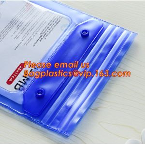 Custom printed phone accessories plastic pvc zipper bag, PVC Waterproof Phone