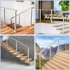 Stainless Steel T Style Thread Toggle Terminal Heavy Industry Rigging with