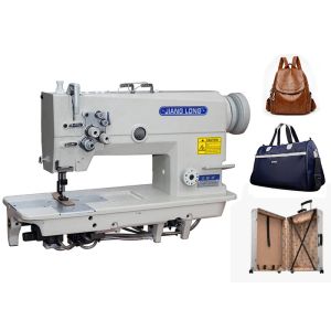 China Lockstitch Flatbed Thick Thread DP×5 Needle Feed Sewing Machine on sale