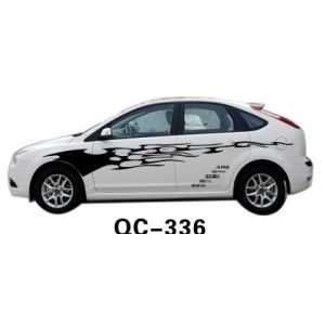 Cheap PVC Water Proof Decorative Custom Car Body Sticker QC-236K for sale