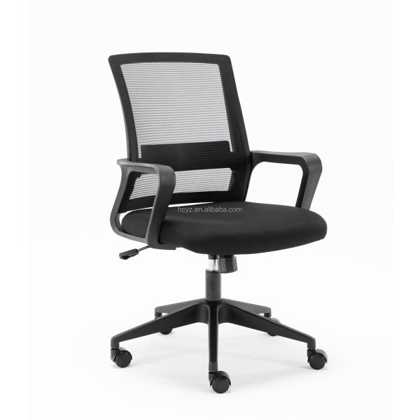 Certificate BIFMA Standard Anji Mid Back Adjustable Office Mesh Swivel Chair TNCB0110