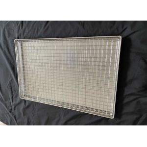 Perforated Stainless Steel Wire Mesh Trays Drying Dehydration Baking 304 316