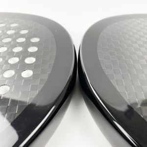 PU Beach Paddle Ball Racket Carbon 12k Paleta De Padel