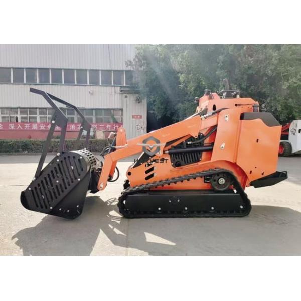 Quality 350kg Mini Tracked Skid Steer Loader LY850 Kubota engine with Mulcher wholesale
