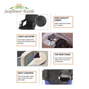 82x58x7cm 420D Polyester Custom Color Folding Portable Adjustable Outdoor