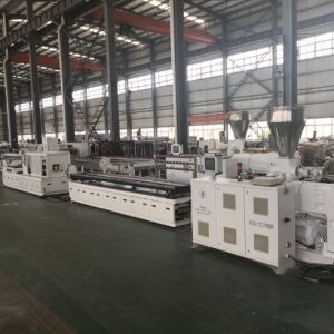 Shenzhen HYPET One Step PE WPC Decking Making Extrusion Machine Line , WPC Co