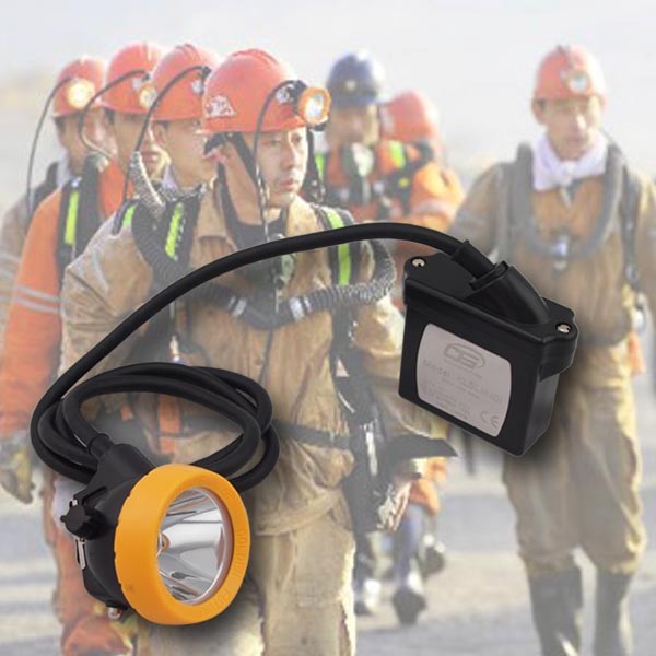 CE ATEX approved 6.5Ah Li-ion battery helmet coal mines lamp multifunction