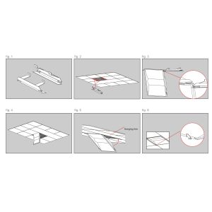 China 2x2 2x4 Troffer Led Retrofit Kit 30w 40w 130lm/W Luminous on sale