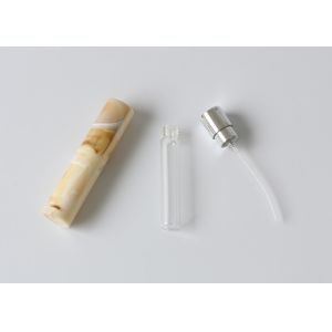 Travel Marble Color 10ml Mini Perfume Atomiser Spray Bottle With Glass Bottle