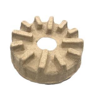 Brown Recycled Compostable Paper Packaging Antistatic For Bell Holder