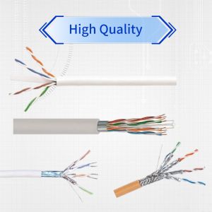 Category 6A F/UTP Shielded Network Cable with 500 MHz Bandwidth 75°C Operating