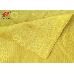 100% Polyester Embossed Soft Velboa Fabric Minky Plush Fabric