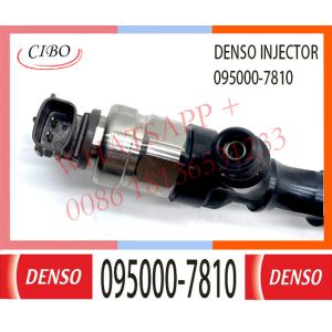095000-7810 New Genuine Common Rail Diesel Engine Fuel Injector For Toyota 23670