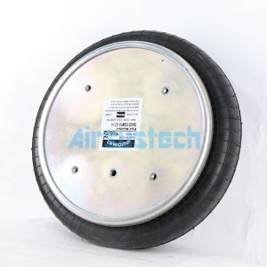 China Contitech FS 960-12 CI Suspension Air Spring 4×M12 Bolts Continental Bellow Style on sale