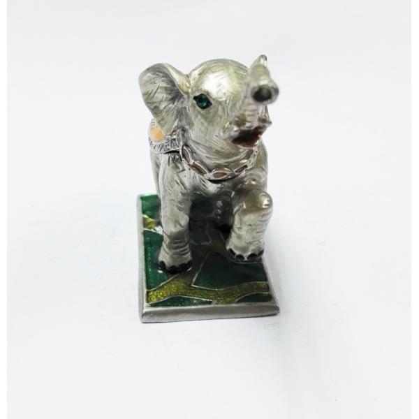 jewelry pewter box elephant jewelry box wholesale luxury gold plating elephant jewelry box