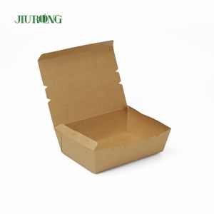 Eco Friendly Biodegradable Takeaway Containers 2100ml Paper Sushi Box