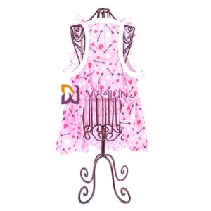 Good Elasticity Bow Digital Print Pet Skirt Breathable Poly Jersey 180G Custom