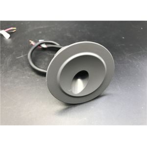 2W DMX512 RGB Dimmable Led Wall Lights With PVC Recessed Mounting Sleeve