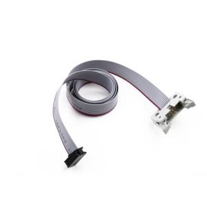 2 * 5 Pins IDC Ribbon Cable Assemblies , 2.54 Mm Pitch Ribbon Cable PVC Material