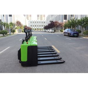 1830*775*1430 Overall Dimensions Electric Pallet Stacker For Smooth Warehouse