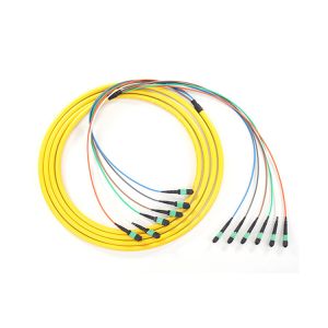 OEM OM3 40G Fiber Optic Trunk Cable G655 G657 MTP MPO Patch Cord